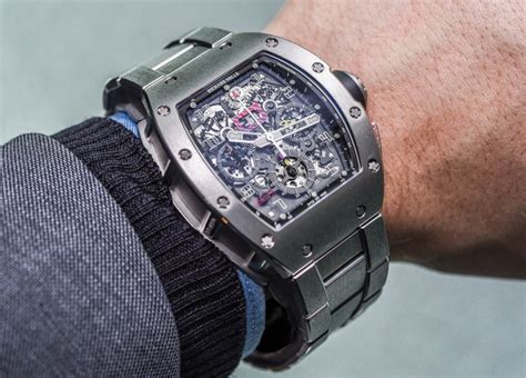 richard mille titanium price|richard mille rm 011.